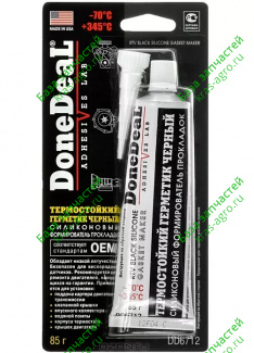 Герметик Done DeaL 85гр черный DD6712