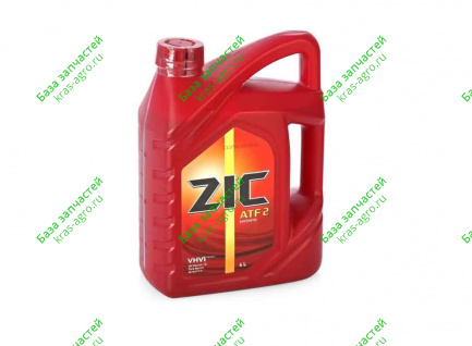 Масло трансмиссионное ZIC АTF II, 4л 