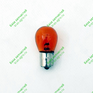 Лампа 12V 21W BAU15s ЯНТАРНЫЙ Amber LONGTEK 20421Y