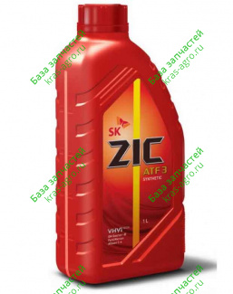 Масло трансмиссионное ZIC АTF III, 1л 