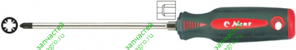 Отвертка крестовая PZ1x75x173мм (Hans) 0430PZ1-3