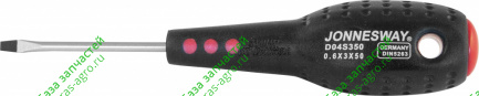 Отвертка шлицевая SL4х80x170мм (Jonnesway) D04S480