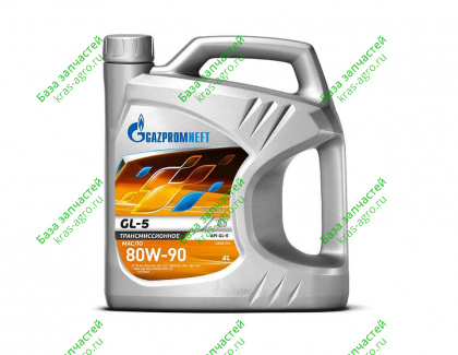 Масло трансмиссионное Gazpromneft GL-5 80W-90, 4л 