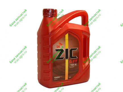 Масло трансмиссионное ZIC GFT 75W-85, 4л 