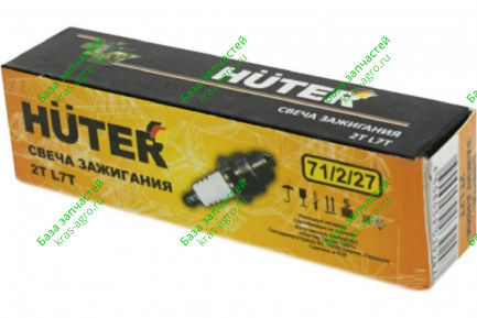 Свеча зажигания 4T F7RTC (Huter) 71/2/28