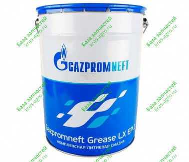 Смазка Grease LX EP2 (18 кг.) Gazpromneft (синяя) 