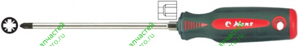 Отвертка крестовая PZ3x150x269мм (силовая) (Hans) 0436PZ3-6