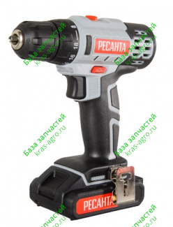 Шуруповерт 18 В (в кейсе) (Li-ion) (Ресанта) ДА-50Л2-18А