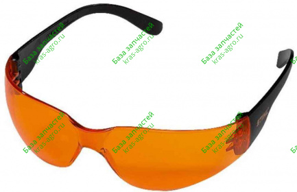 Защитные очки LIGHT, оранжевые, стандартный размер 0000-884-0335