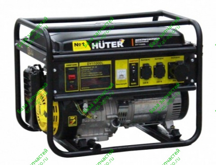 Электрогенератор бензиновый 9квт (Huter) DY11000L