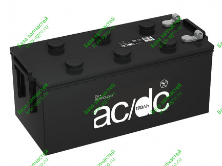 Аккумулятор 6Ст-190А3 AC/DC (под болт) 