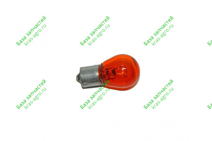 Лампа 12V 21W BAU15s желтые 