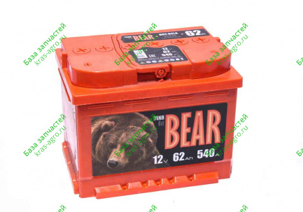 Аккумулятор 6Ст-62 АПЗ "BatBear" Тюмень 