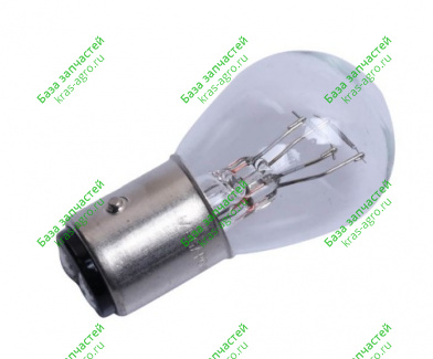 Лампа 24V P21/5W BAY15d Standart MEGAPOWER MGP-24215ST/370-33-048